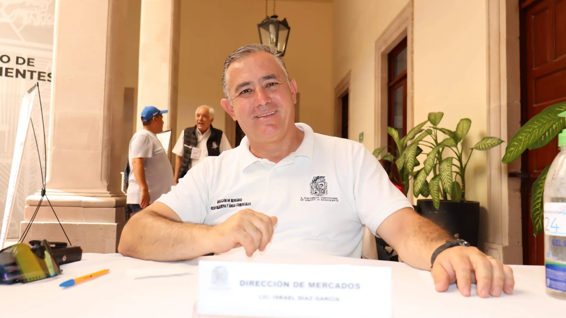 Israel Díaz, Director de Mercados y Estacionamientos