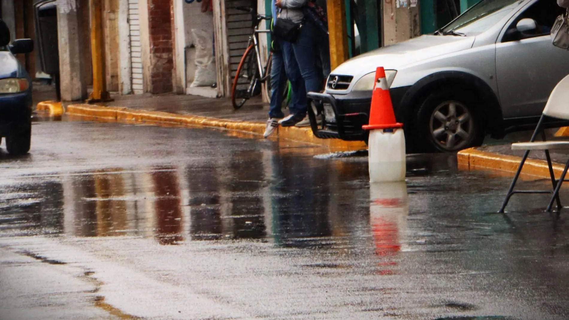 Calles-Baches-Lluvia