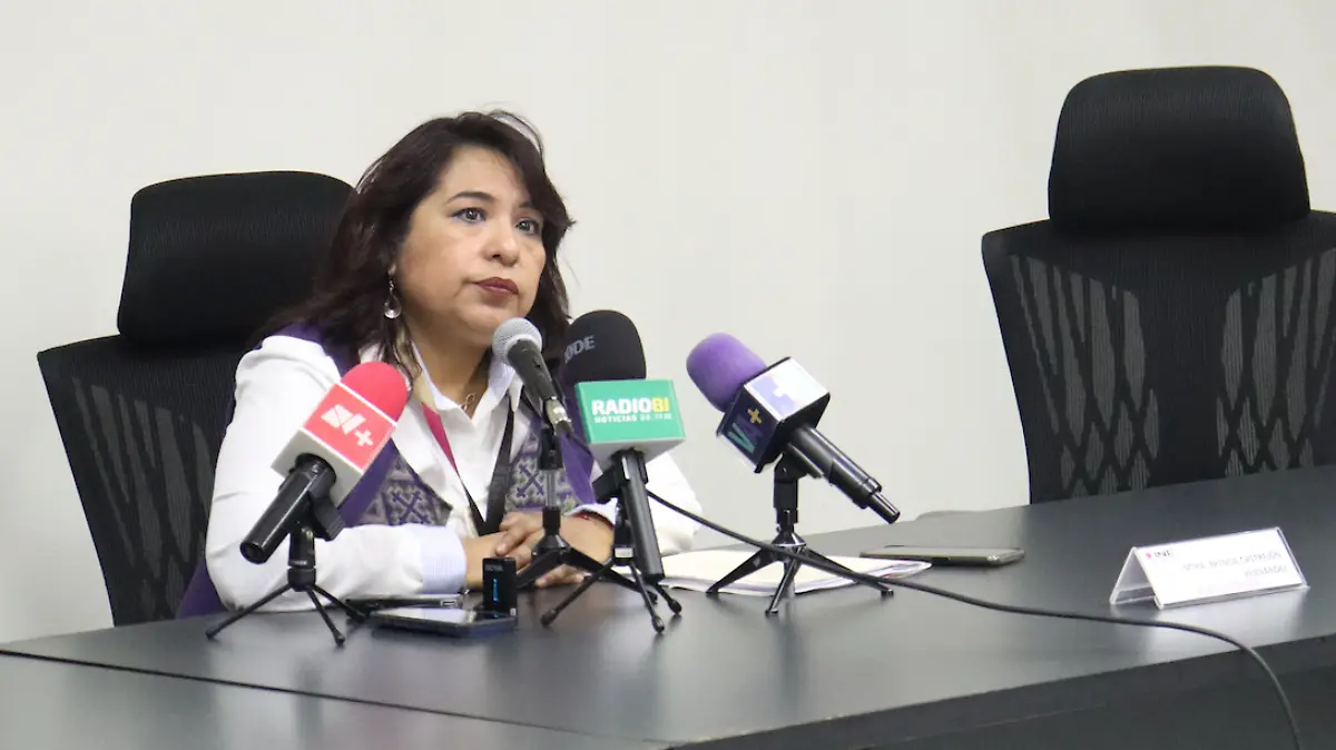 Vocal Ejecutiva de la Junta Local del Instituto Nacional Electoral (INE) Brenda Castrejón Hernández