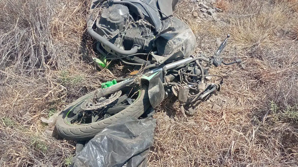 Motocicleta choque