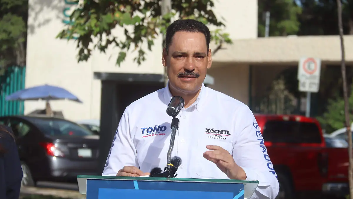 Senador por Aguascalientes Toño Martín del Campo