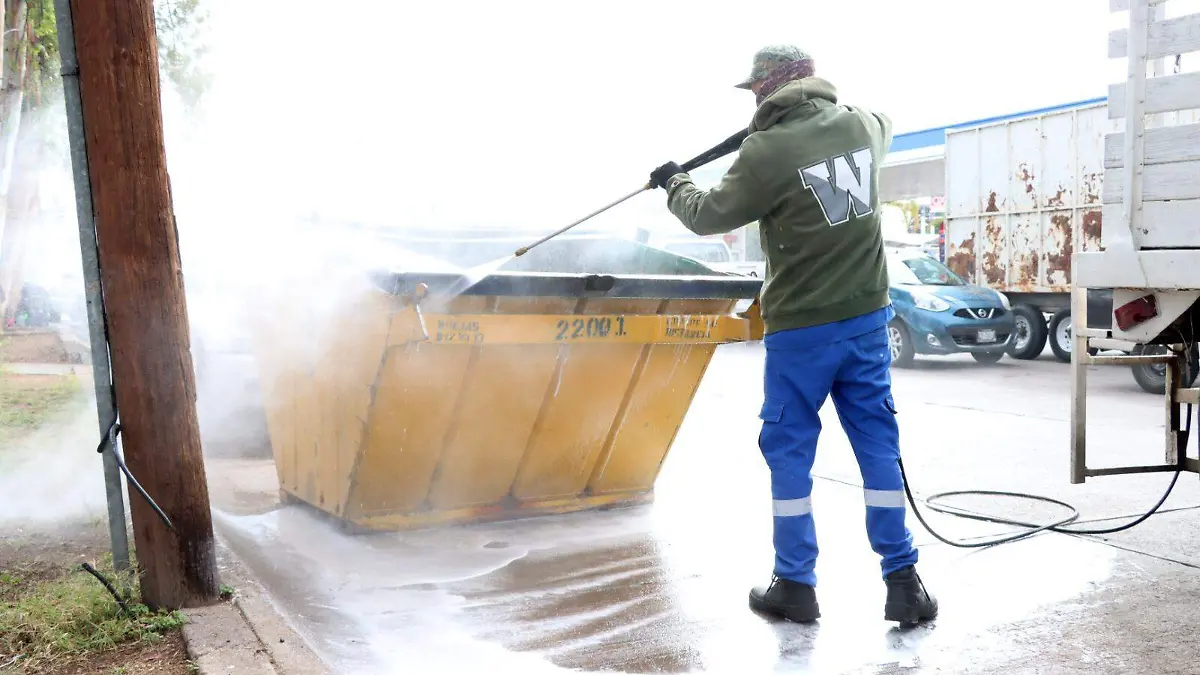 Lavado de contenedores 