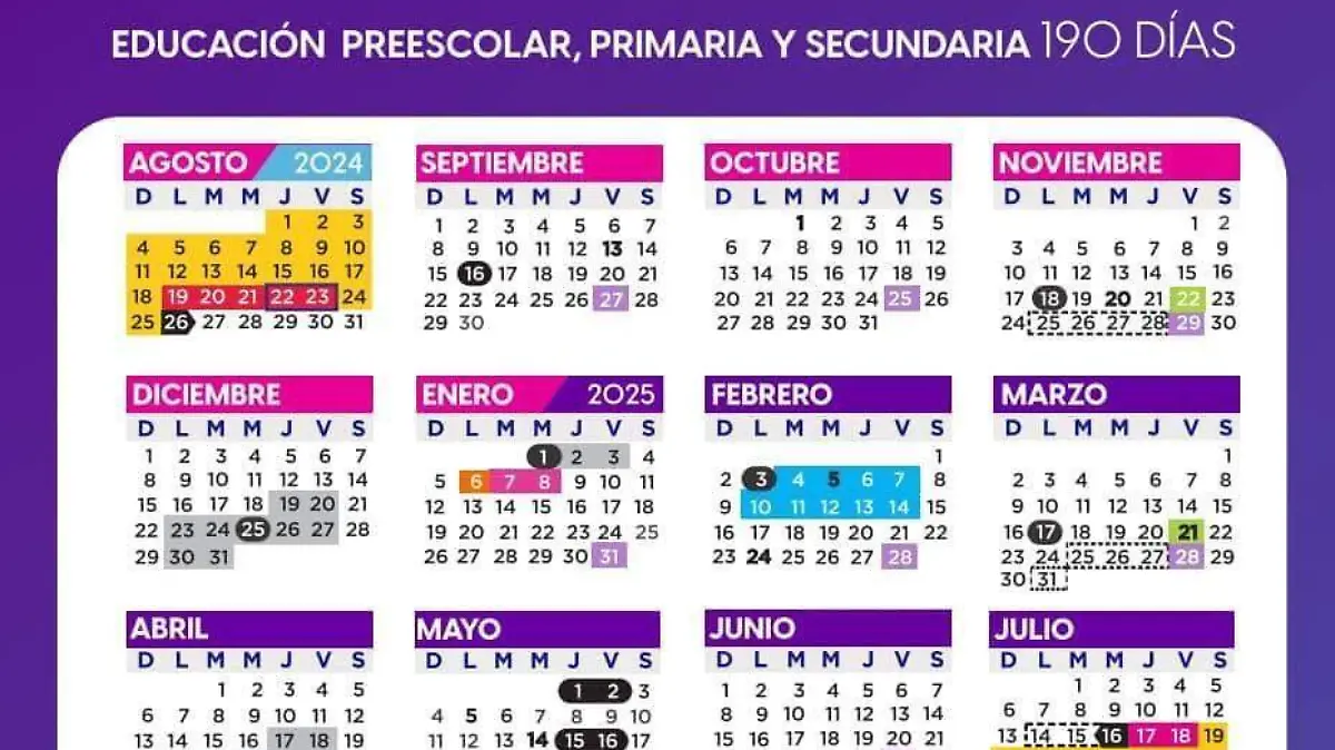 Calendario escolar