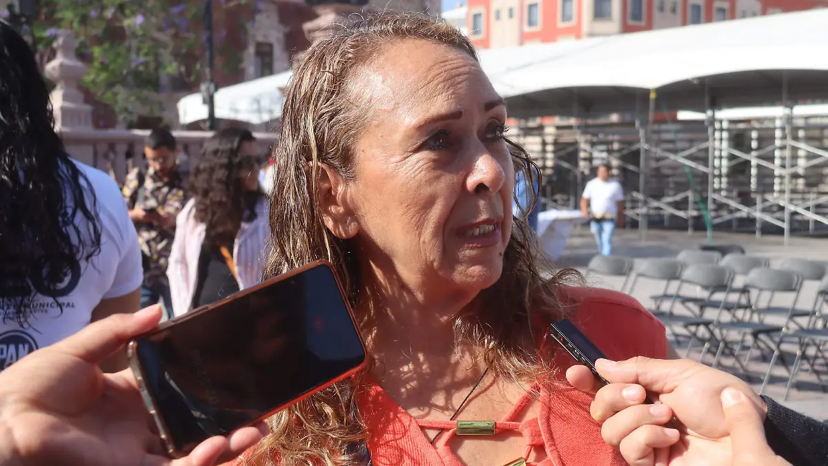 Presidenta interina del Consejo Estatal de personas con Discapacidad Angélica De la Torre Ruíz