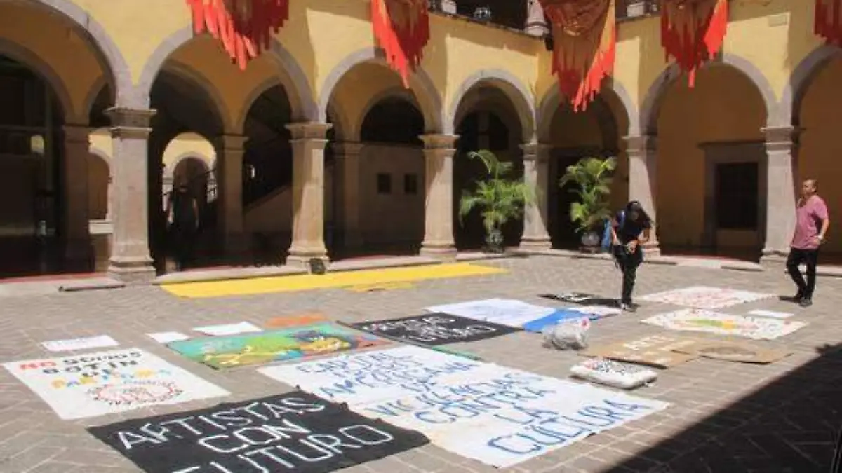 Manifestación de docentes 