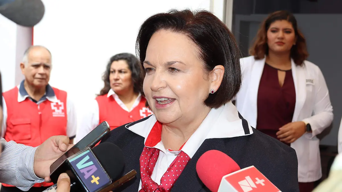 Coordinadora estatal de damas voluntarias, Roció Gutiérrez Cortina