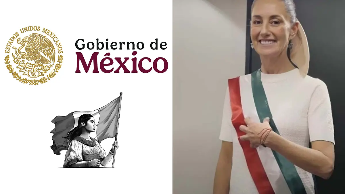 Cómo será el emblema del gobierno de Sheinbaum