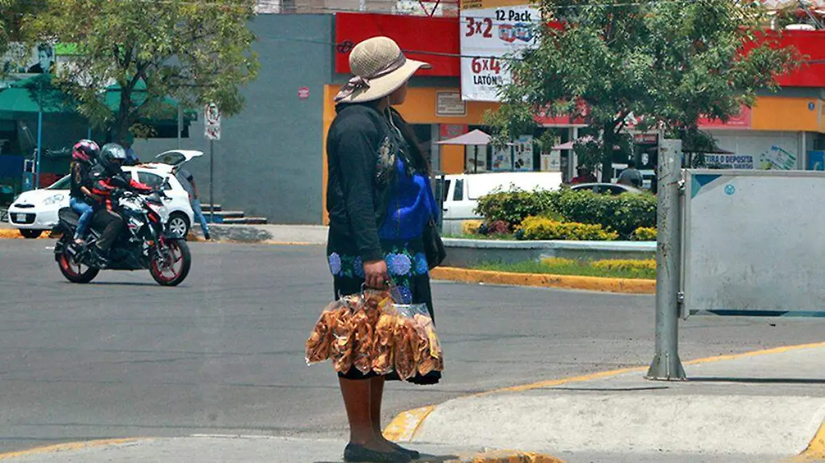 vendedora informal