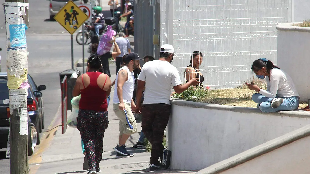 Personas en la zona oriente