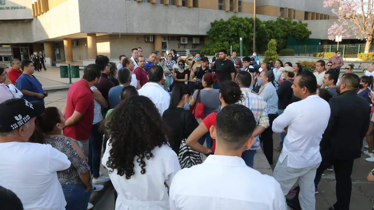 Trabajadores del IMSS HGZ No