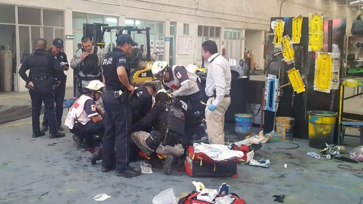 Varilla aplasta obrero 3