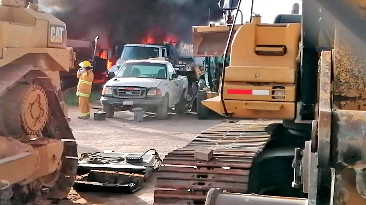 Incendio maderería 4