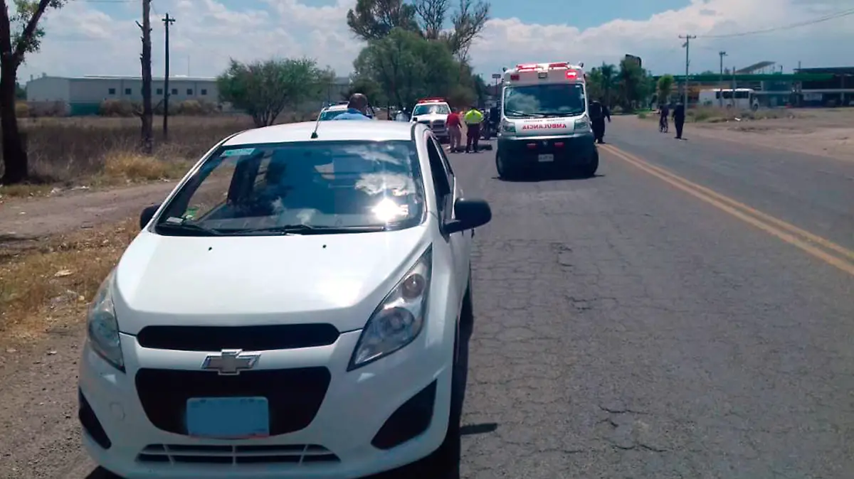 auto del accidente