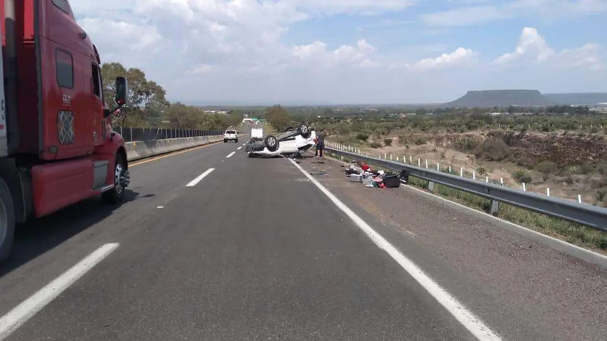 Camión accidente