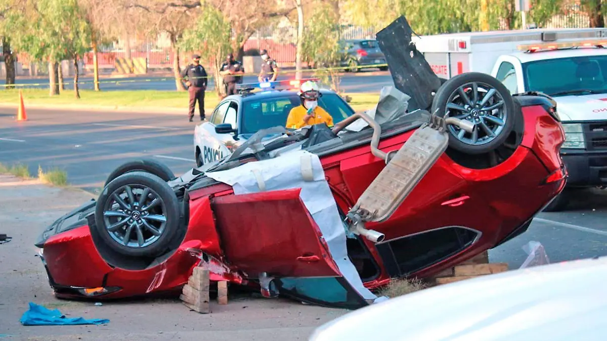 muere conductor en accidente 3