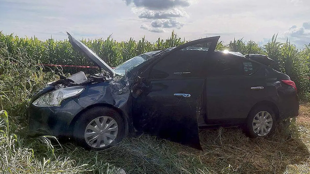 automovil volcado