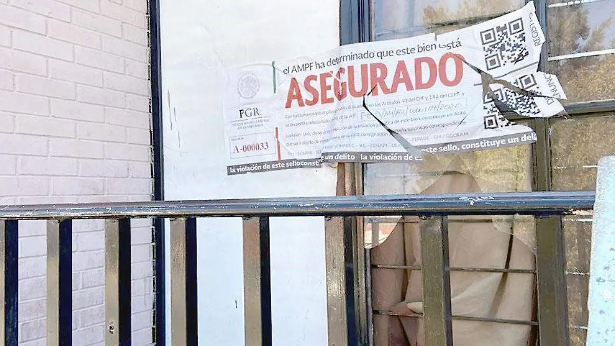 Casa de cateo asegurada