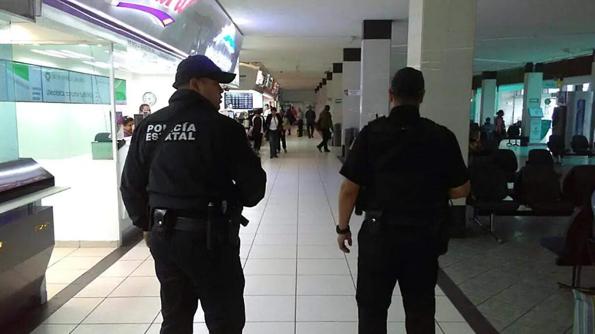 PolicíaEstatal-CentralCamionera-Operativo