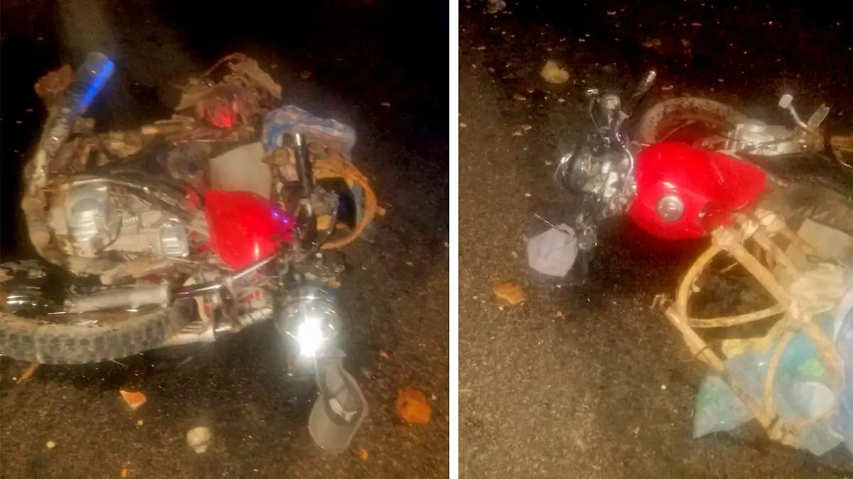 accidente de motocicleta