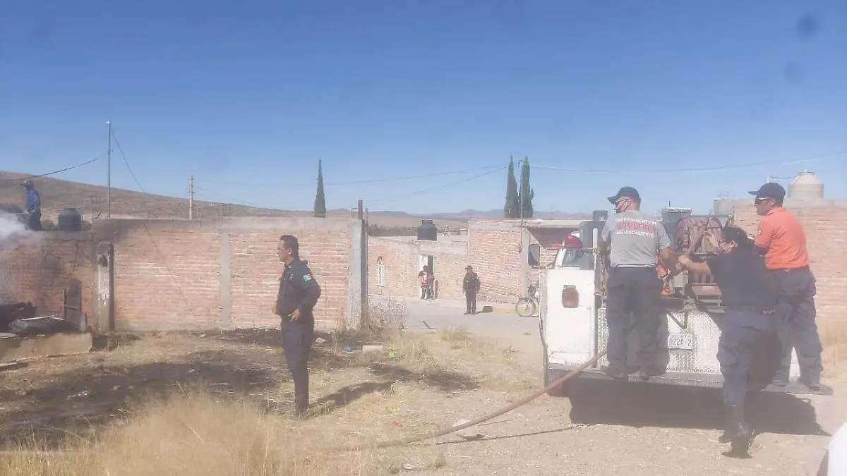 Incendio casa Asientos 3