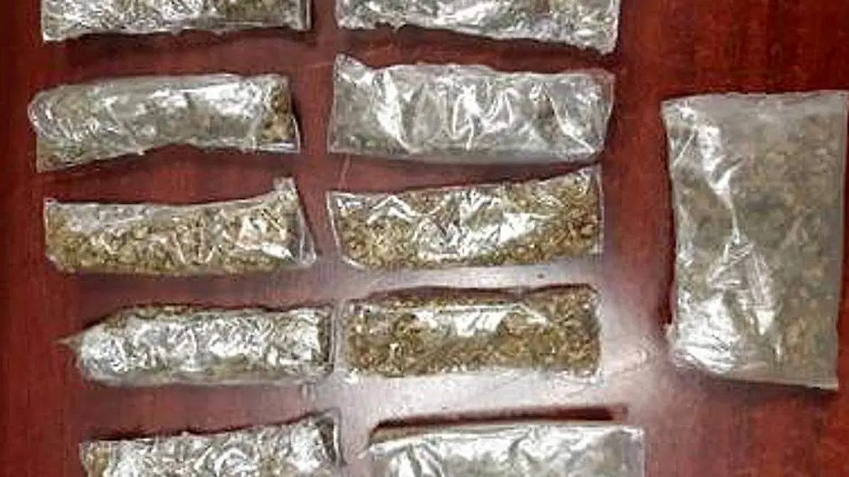 Envoltorios con mariguana