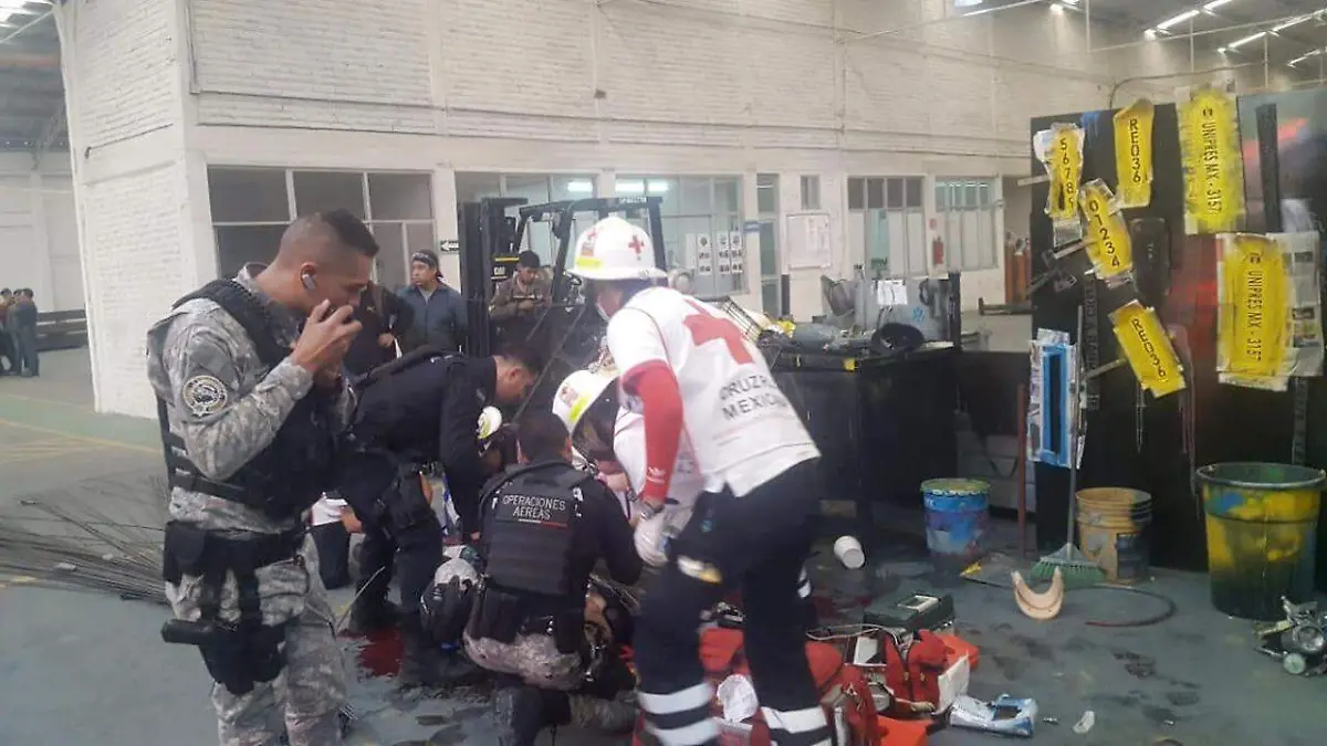 Varilla aplasta obrero 2