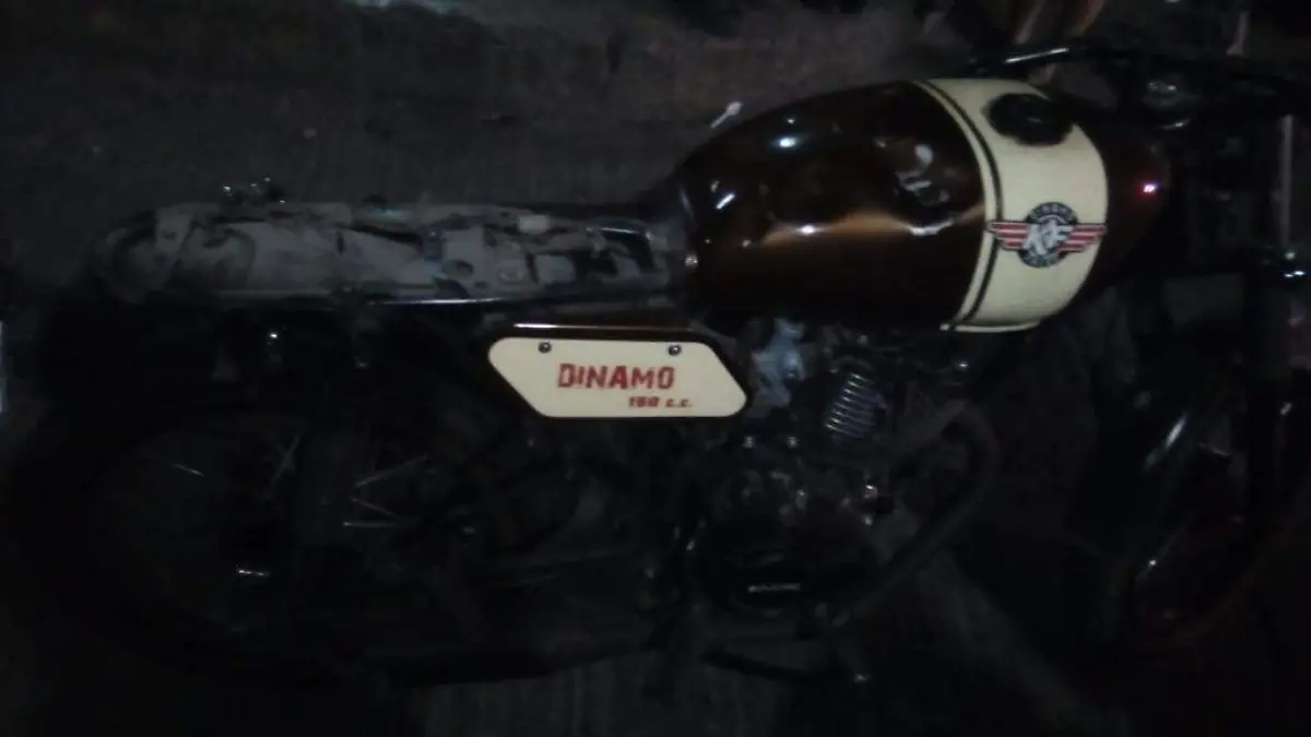 Motocicleta arrollada 2