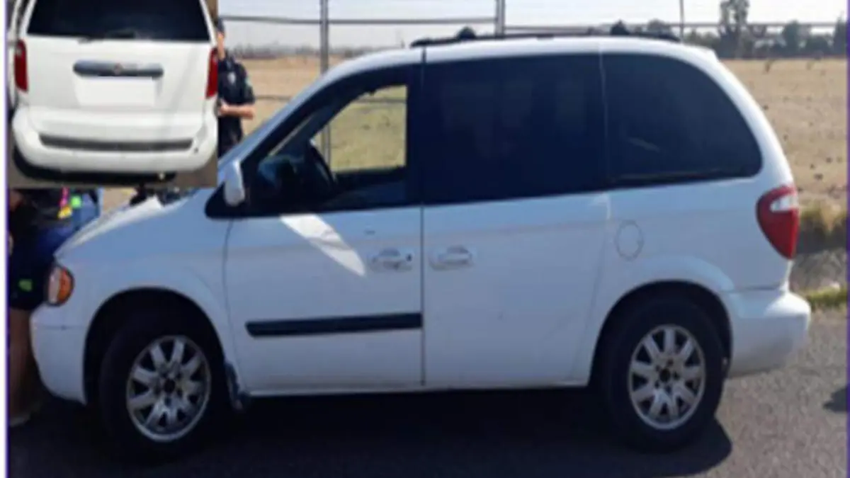 Camioneta confiscada 