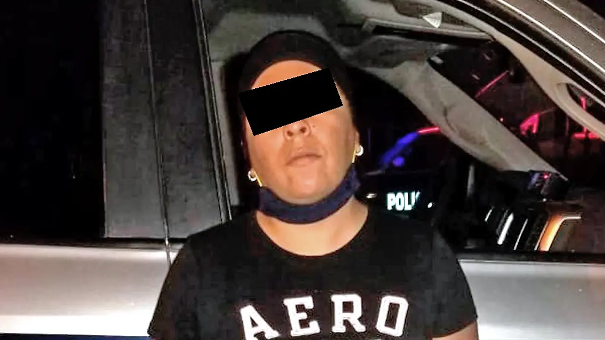 Detenida presunta posesión de drogas
