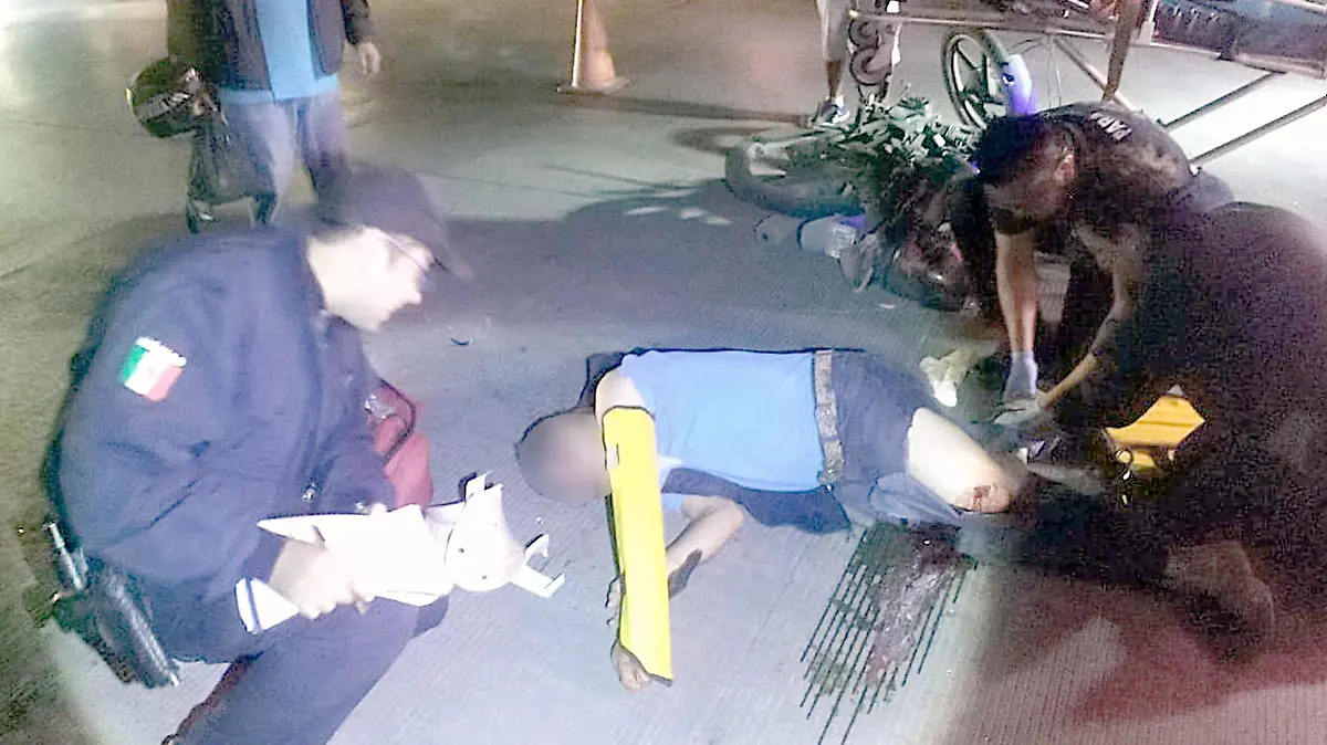 Motociclista atropellado 1