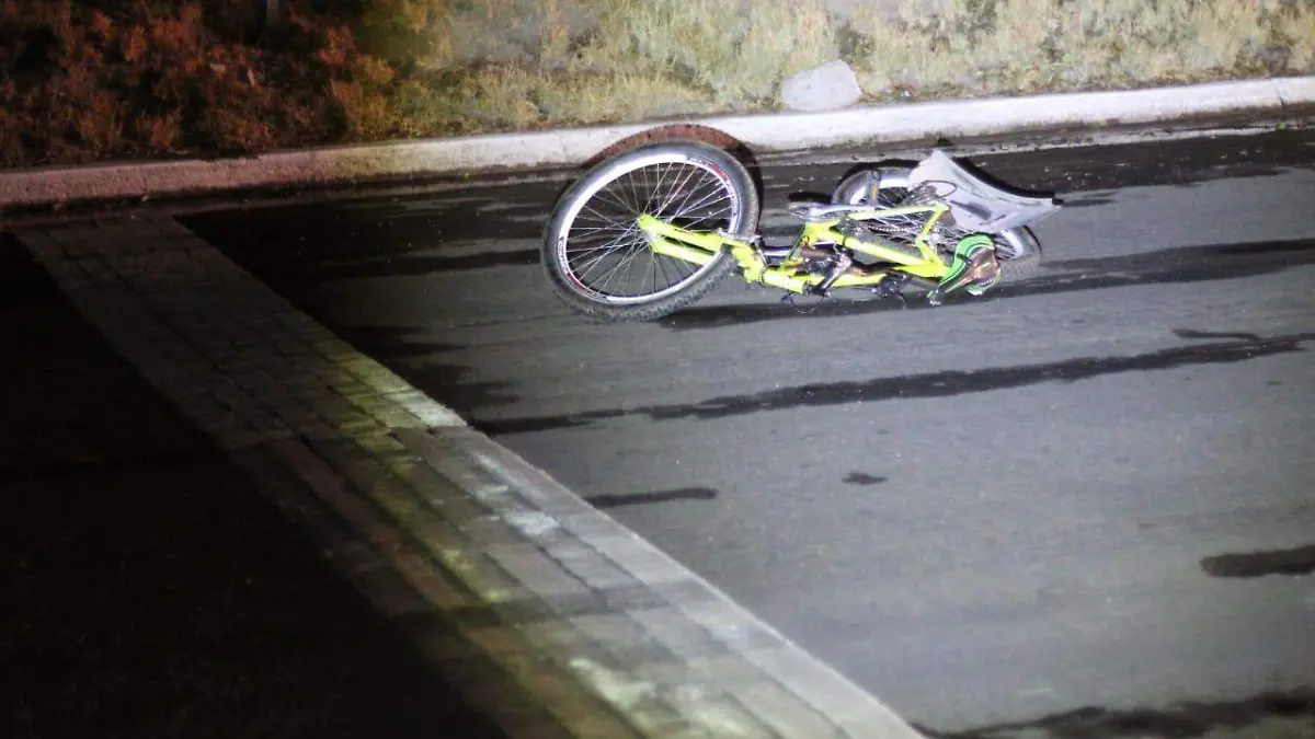 Ciclista arrollado 2