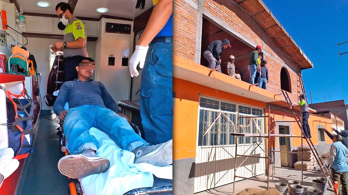 albañil electrocutado