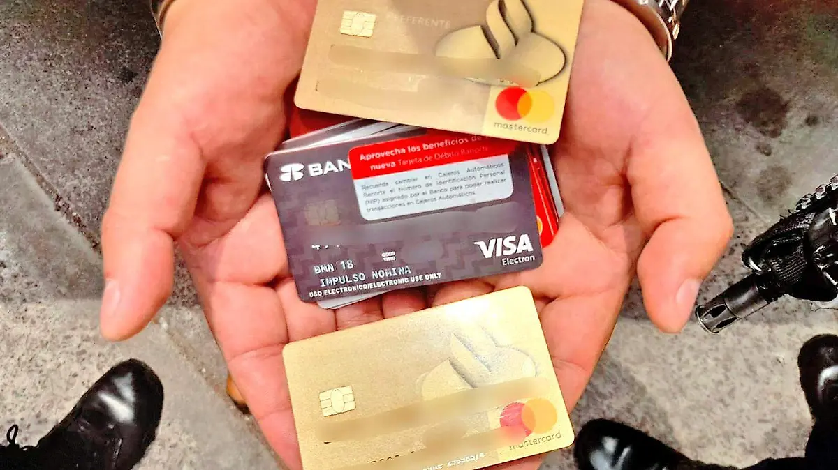 tarjetas robadas