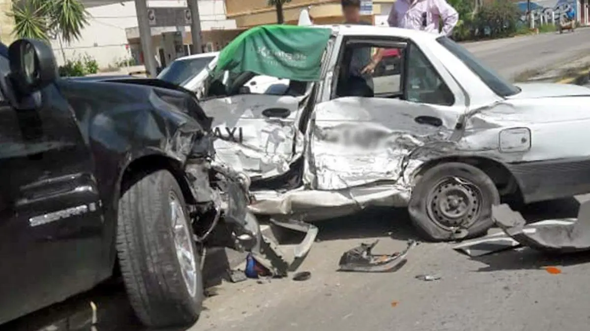 accidente taxista