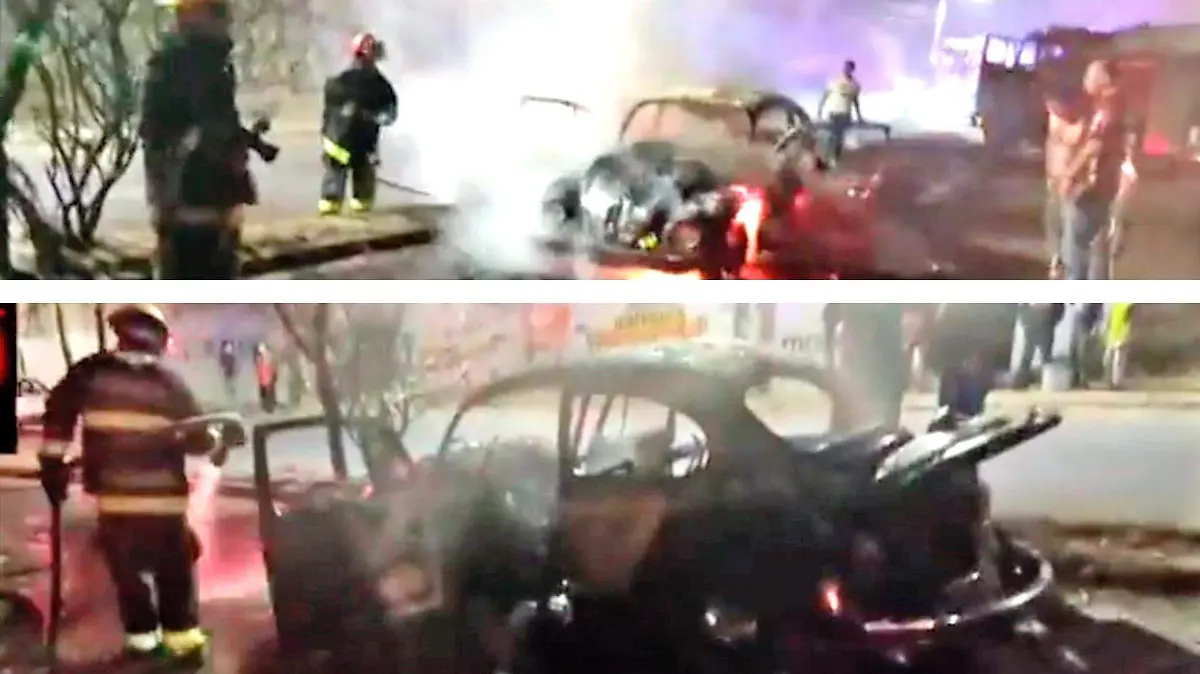 incendio de auto