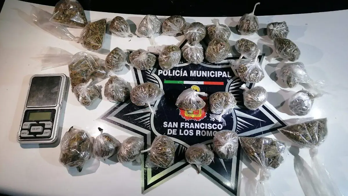 Envoltorios de mariguana