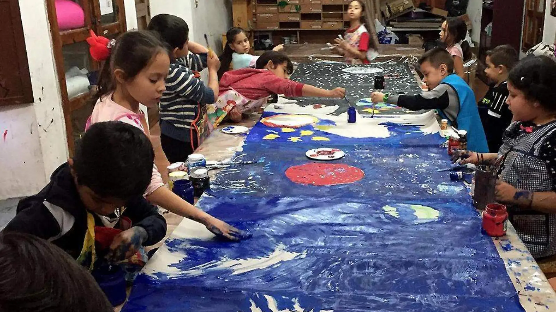 Niños-Pintura-Curso-Taller-Verano