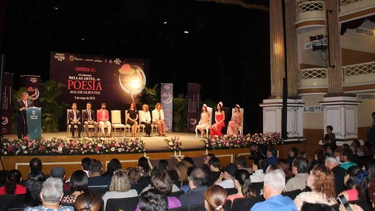 Premio Bellas Artes de Poesía Aguascalientes 2019