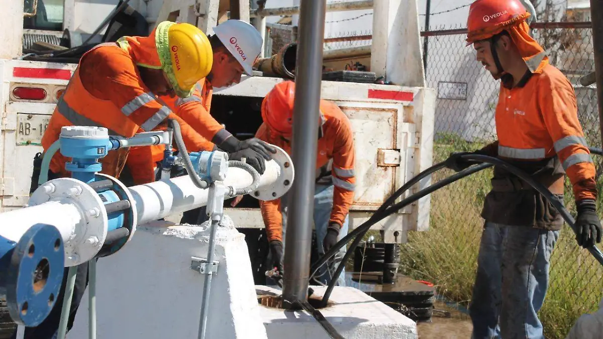 Trabajadores del agua