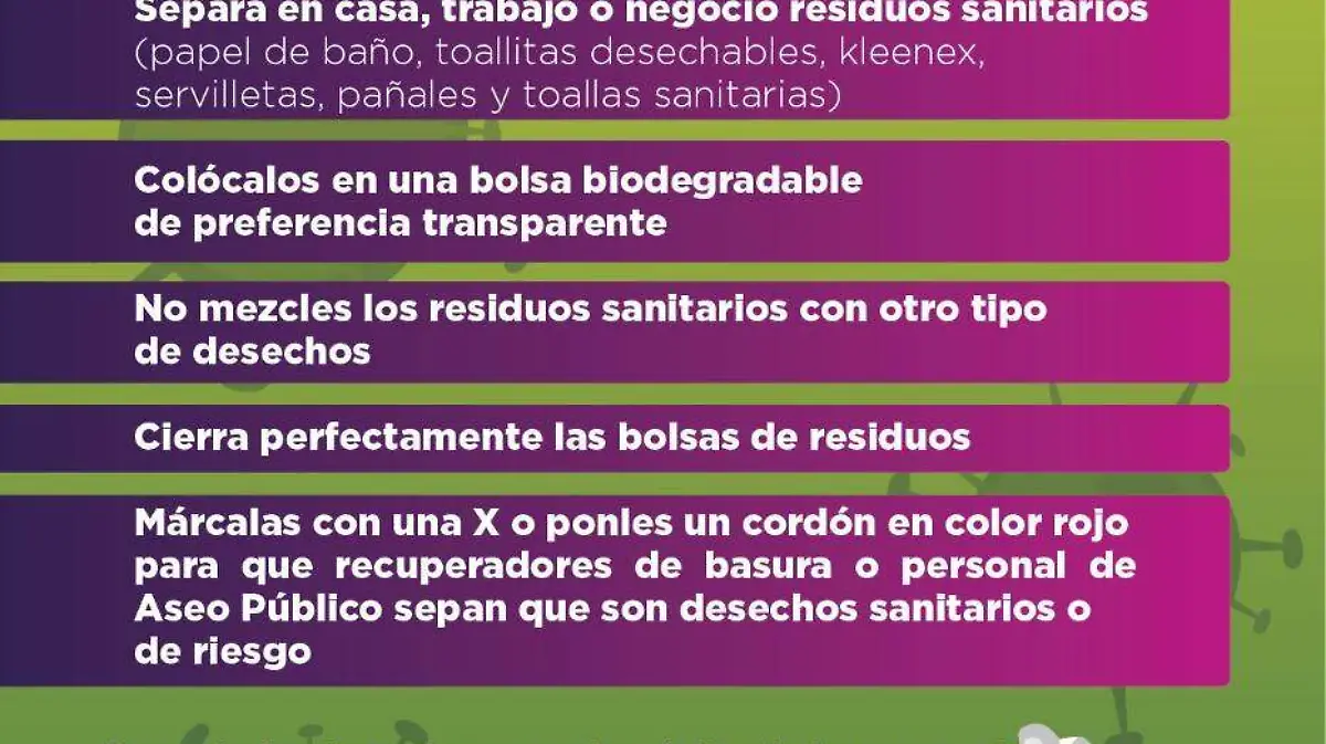 Trabajadores de limpia del municipio