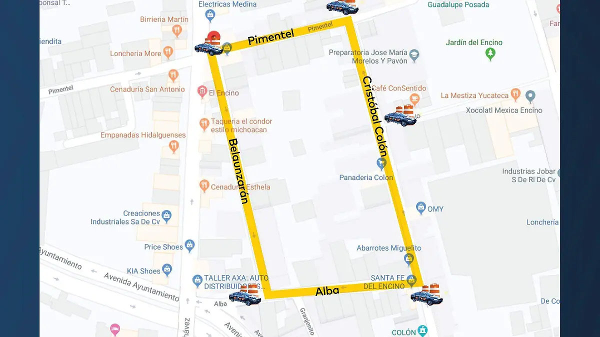 Aviso vial Trianada 2019 2