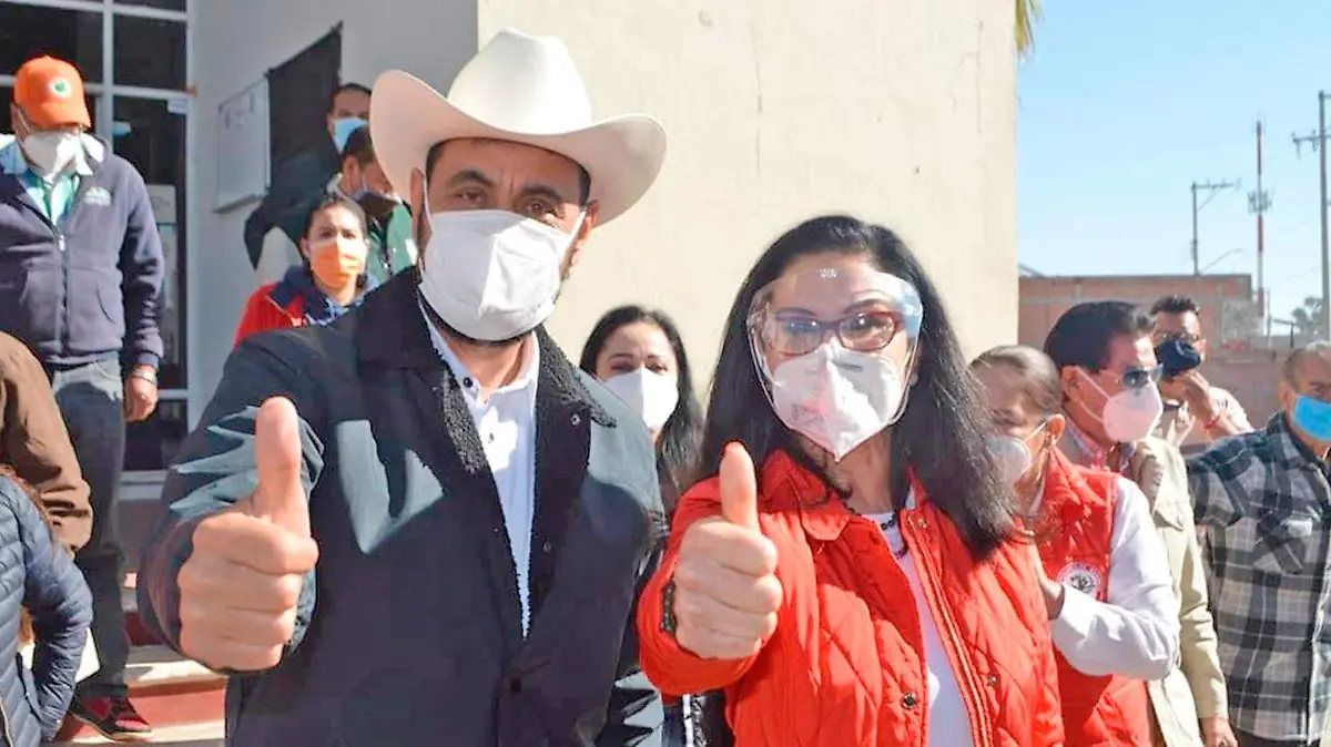 Visita del lider CNC PRI