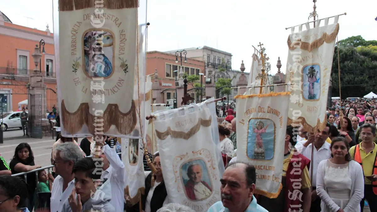 Fieles Quincenario y Romería Virgen de la Asunción