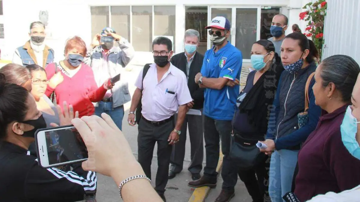 Manifestantes El Cariñan 2