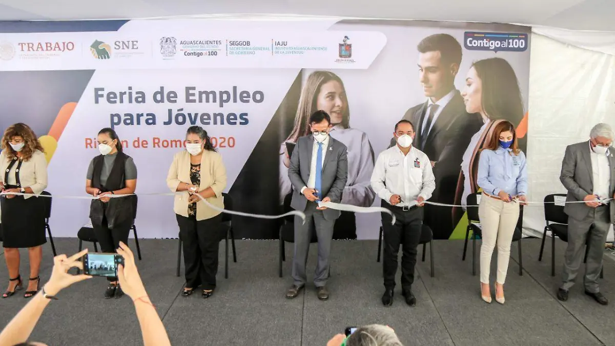 Feria del empleo en Rincón de Romos