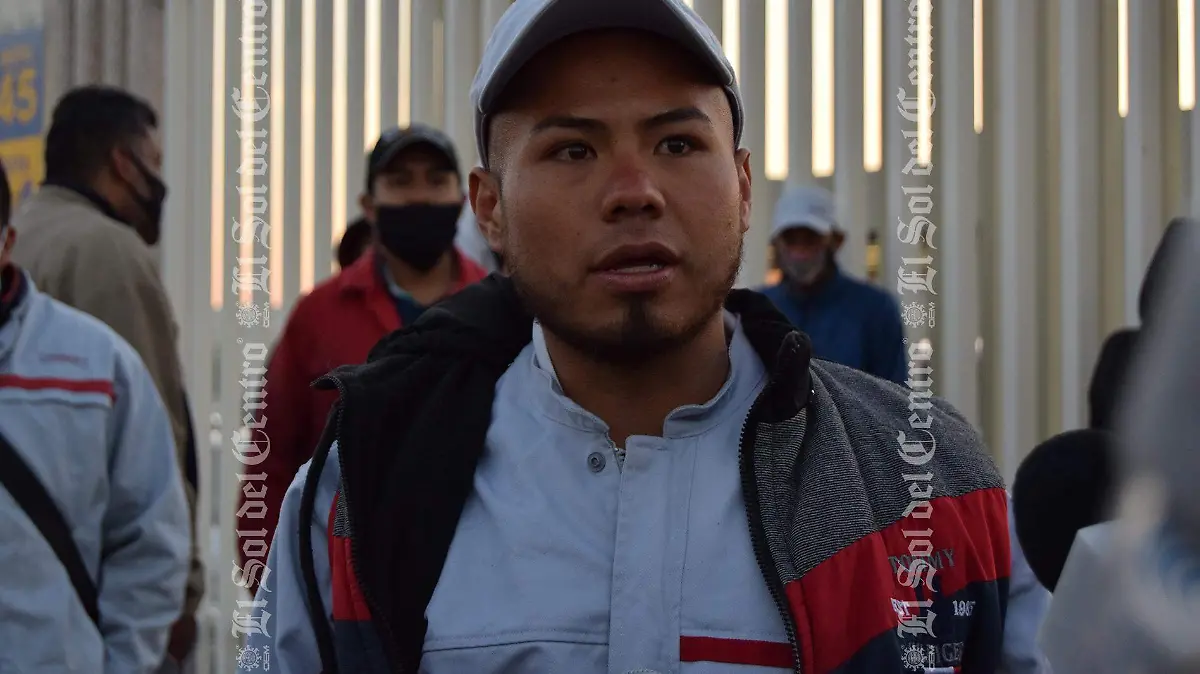 Jose Galván manifestante Nissan