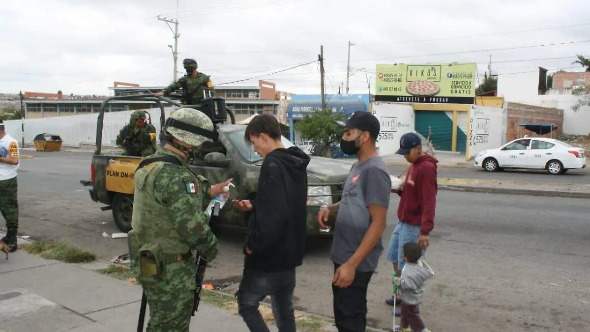 Ejército Plan DN-III-E Covid-19 Ags