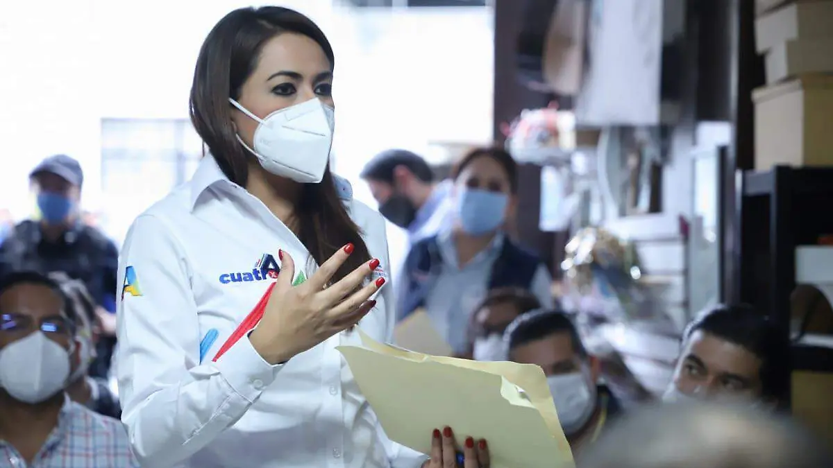 Alcaldesa Tere Jiménez