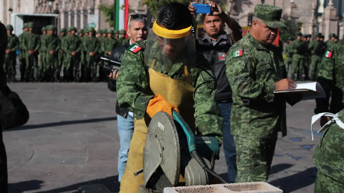 Ejército destrucción de armas 2