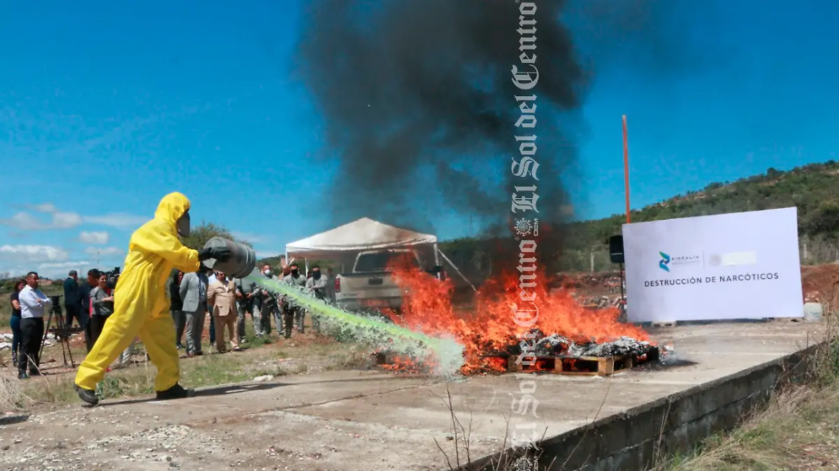 Quema de droga 3